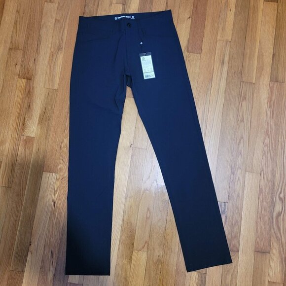 Western Rise Other - Western Rise Evolution Pant Slim 30" Black Travel Stretch Men's NEW NWT
